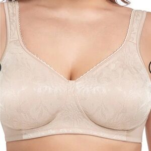 WIRARPA 2PK WIREFREE NON PADDED MINIMIZER BRA 40B